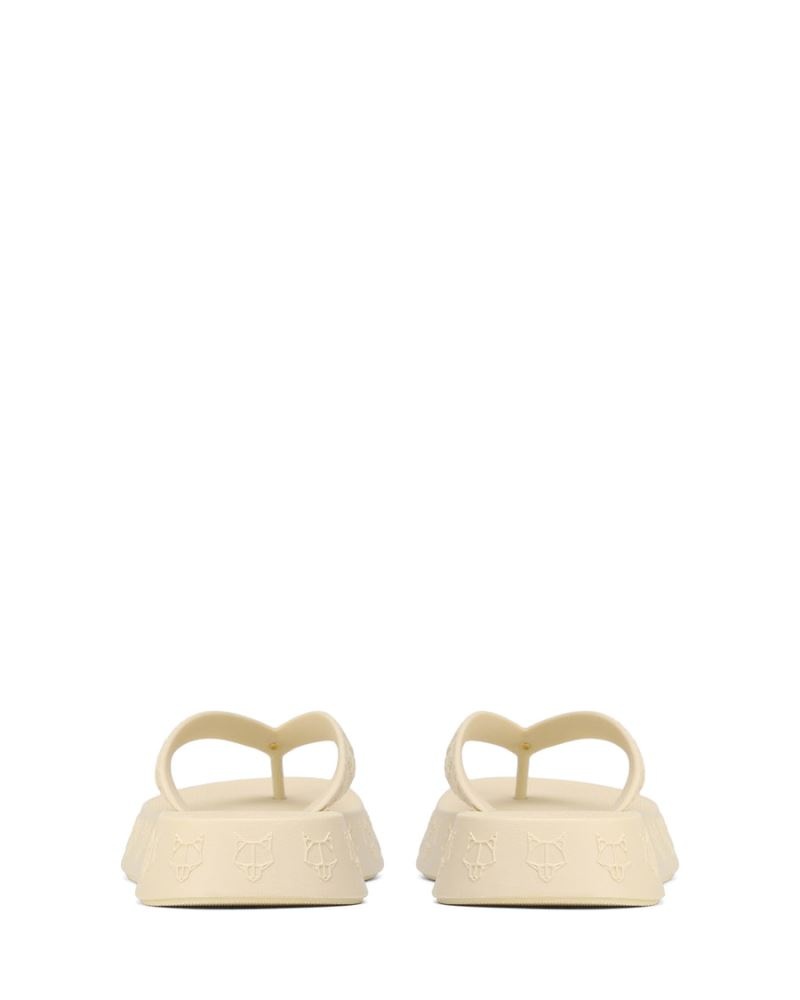 Flip Flops Naked Wolfe Holiday Dama Bej | Romania 608NULIA