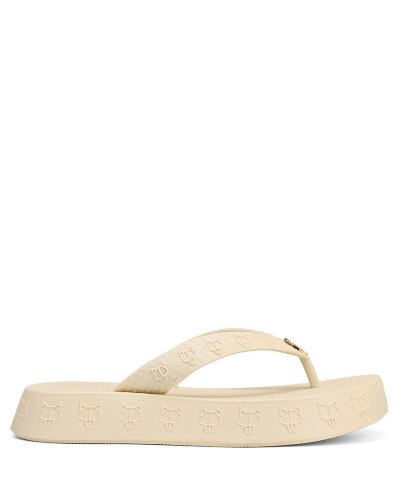Flip Flops Naked Wolfe Holiday Dama Bej | Romania 608NULIA