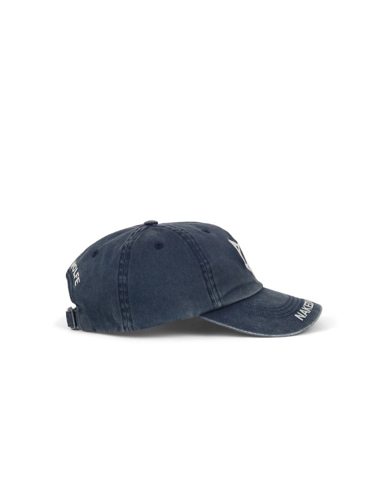 Sapca Naked Wolfe Baseball Washed Barbati Albastri | Romania 523JLGPA